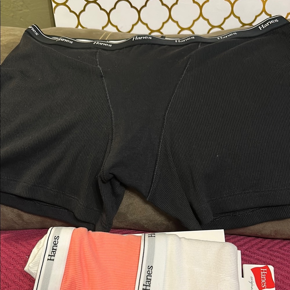 Hanes set of 3 boxer briefs for women